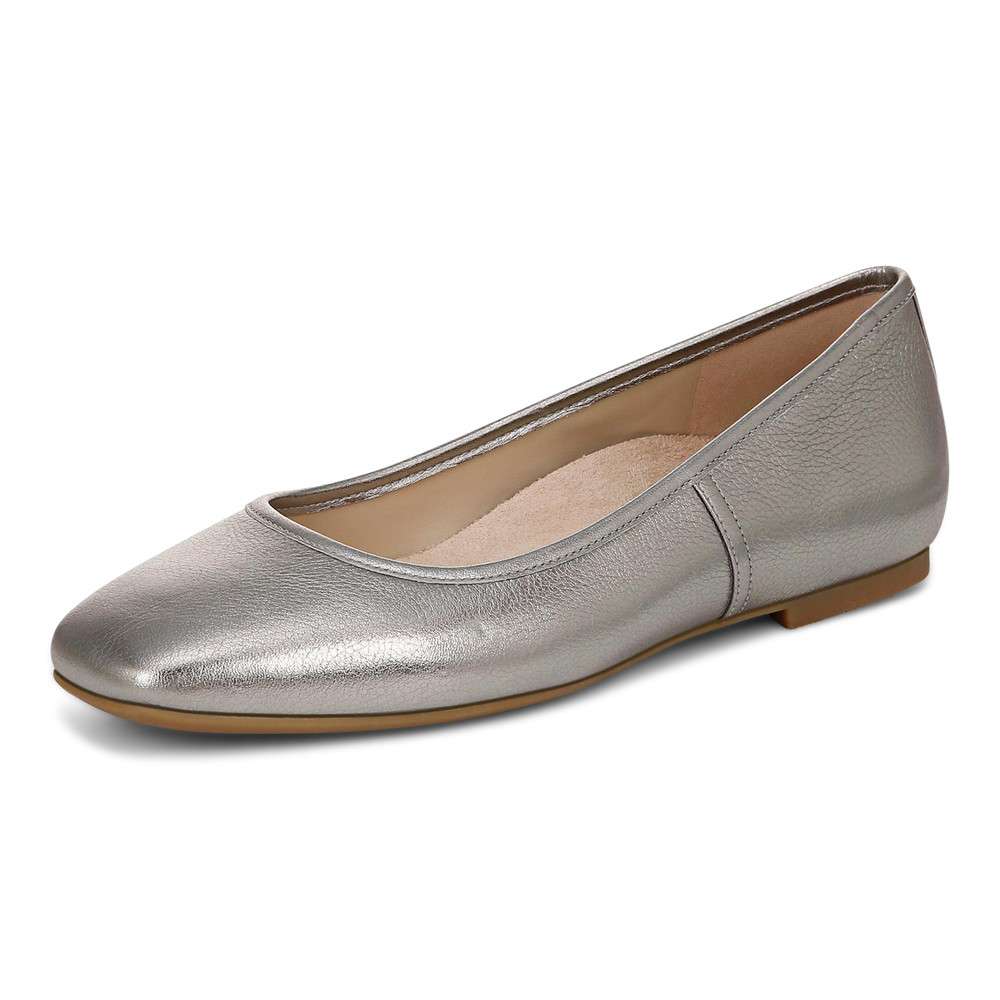Orinda Ballet Flat - Pewter Metallic