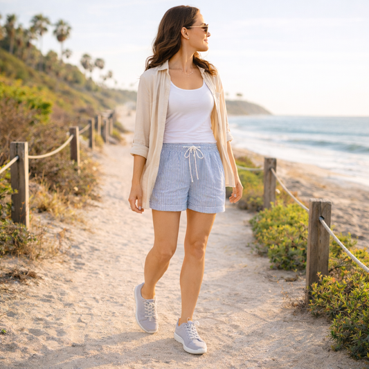 Lifestyle image for Pismo Casual Sneaker - Light Grey