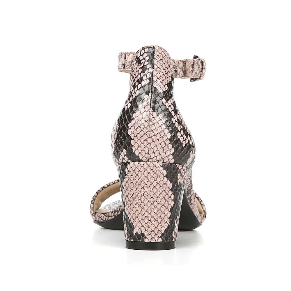 Vera Dress Sandal - Rose Snake