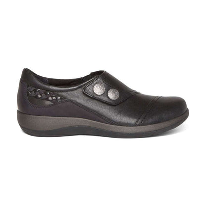 Karina Casual Monk Strap - Black