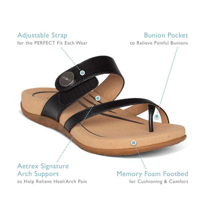 Izzy Sandal - Light Gold
