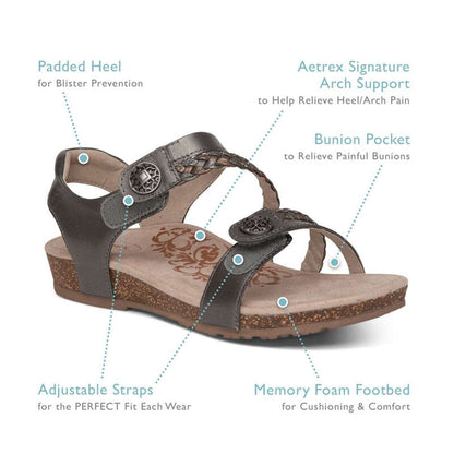 Jillian Braided Sandal - Ivory