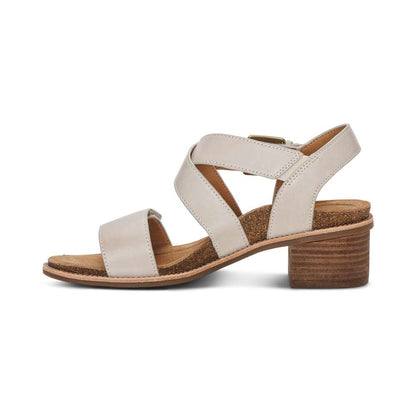 Kristin Arch Support Block Heel - Ivory