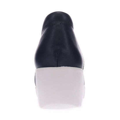 Georgia Wedge - Navy