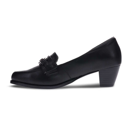 Happy Block Heel - Black