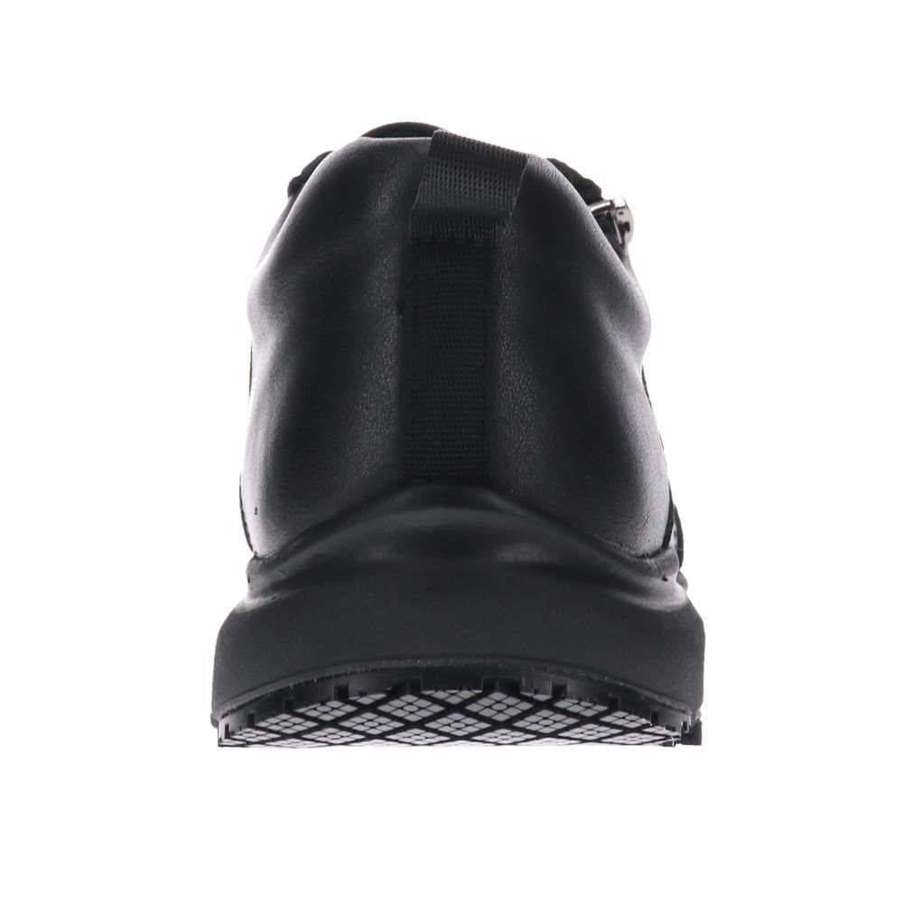 Judy Lace-Up Work Shoe - Black