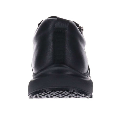 Judy Lace-Up Work Shoe - Black