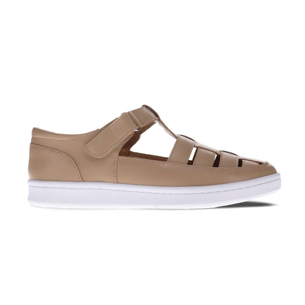 Razz Mary-Jane Sneaker - Bone