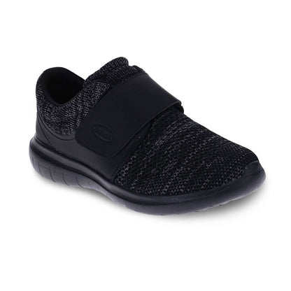 Valerie Velcro Sneaker - Black