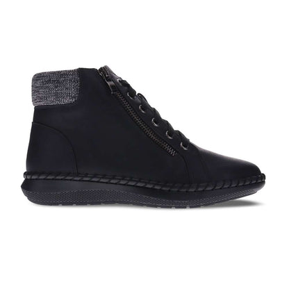 Willow Zip Bootie - Black