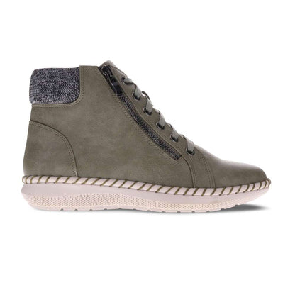 Willow Zip Bootie - Olive