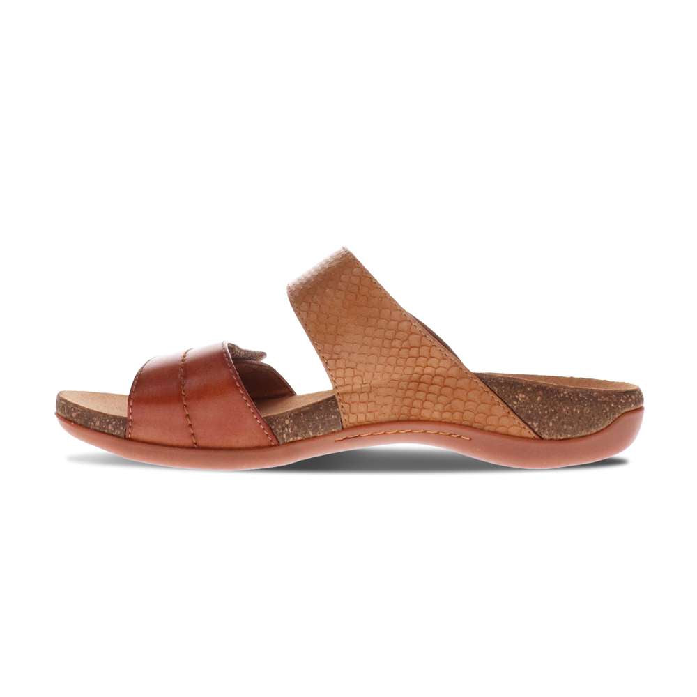 Alisa Slide Sandal - Tan