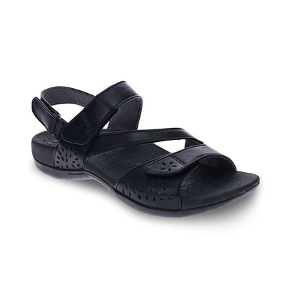 Amber Backstrap Sandal - Black