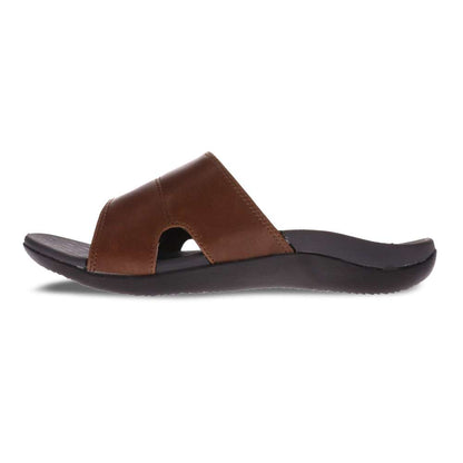 Cable Slide Sandal - Brown