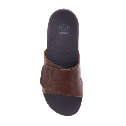 Cable Slide Sandal - Brown