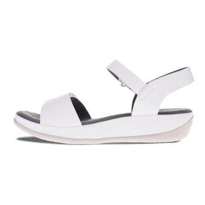 Carly Sandal - White