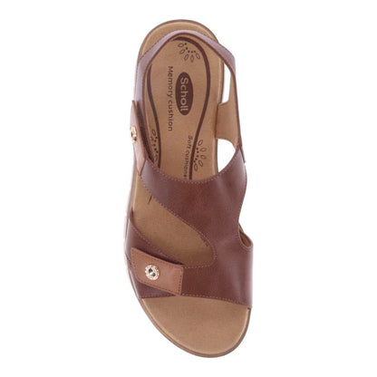 Paige Sandal - Dark/Lt Tan