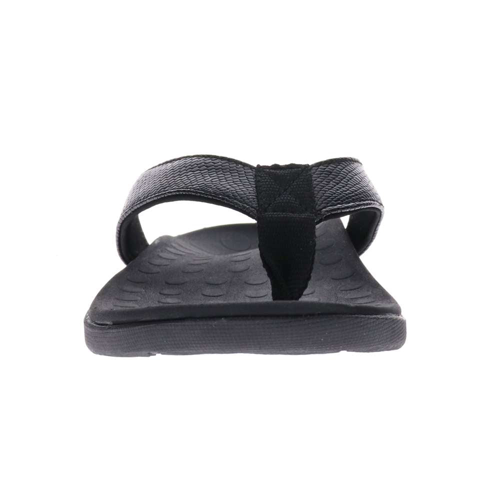 Sonoma Shimmer Toe Post Sandal - Black