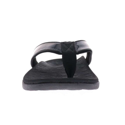 Sonoma Toe Post Sandal - Black Patent