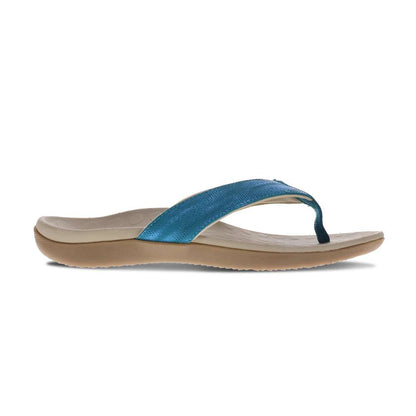Sonoma Linen Toe Post Sandal - Blue
