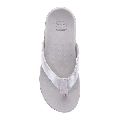 Sonoma Smooth Toe Post Sandal - Silver