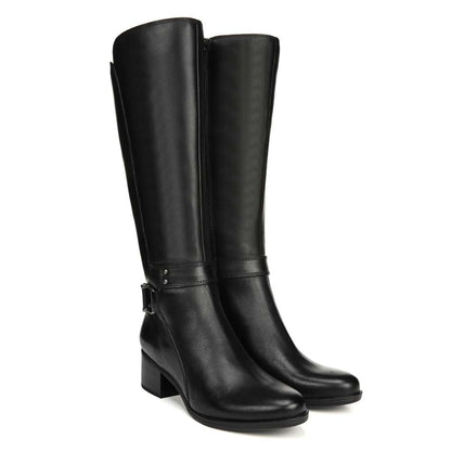 Dane Knee High Boot - Black