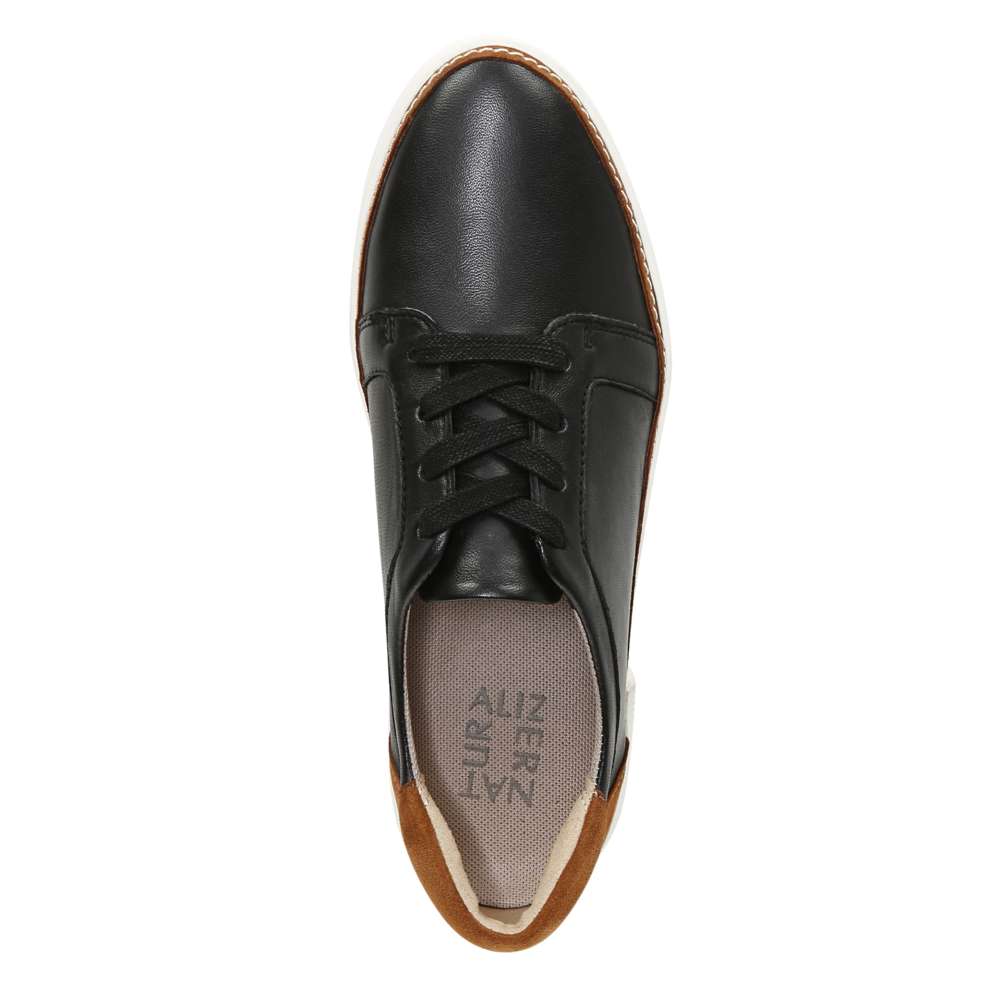 Jane Casual Sneaker - Black/Tan