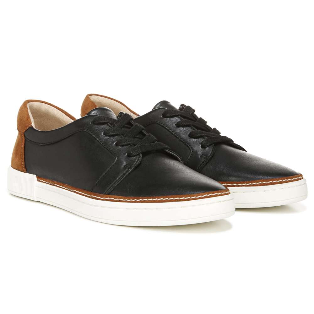 Jane Casual Sneaker - Black/Tan