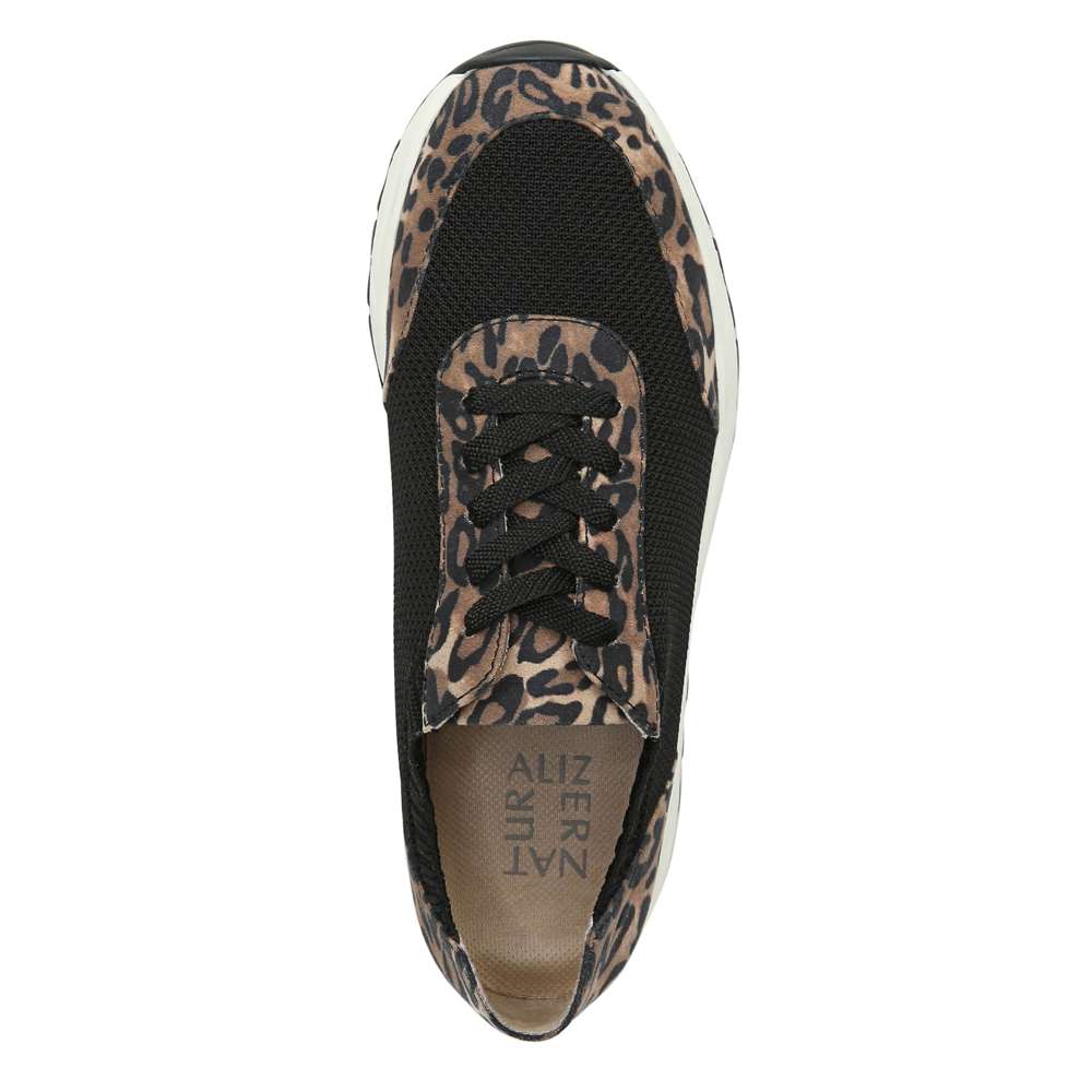 Nash Sneaker - Black/Cheetah