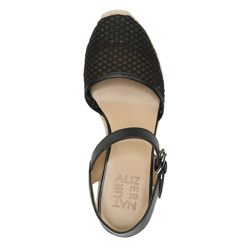 Phebe3 Espadrille Wedge - Black