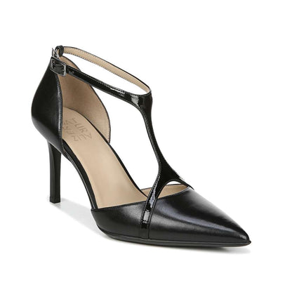 Andrea T-Strap Heel - Black