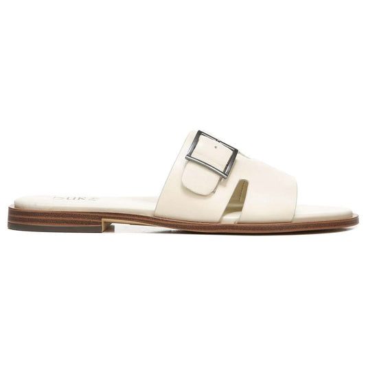 Faryn Slide Sandal - Pale Ivory