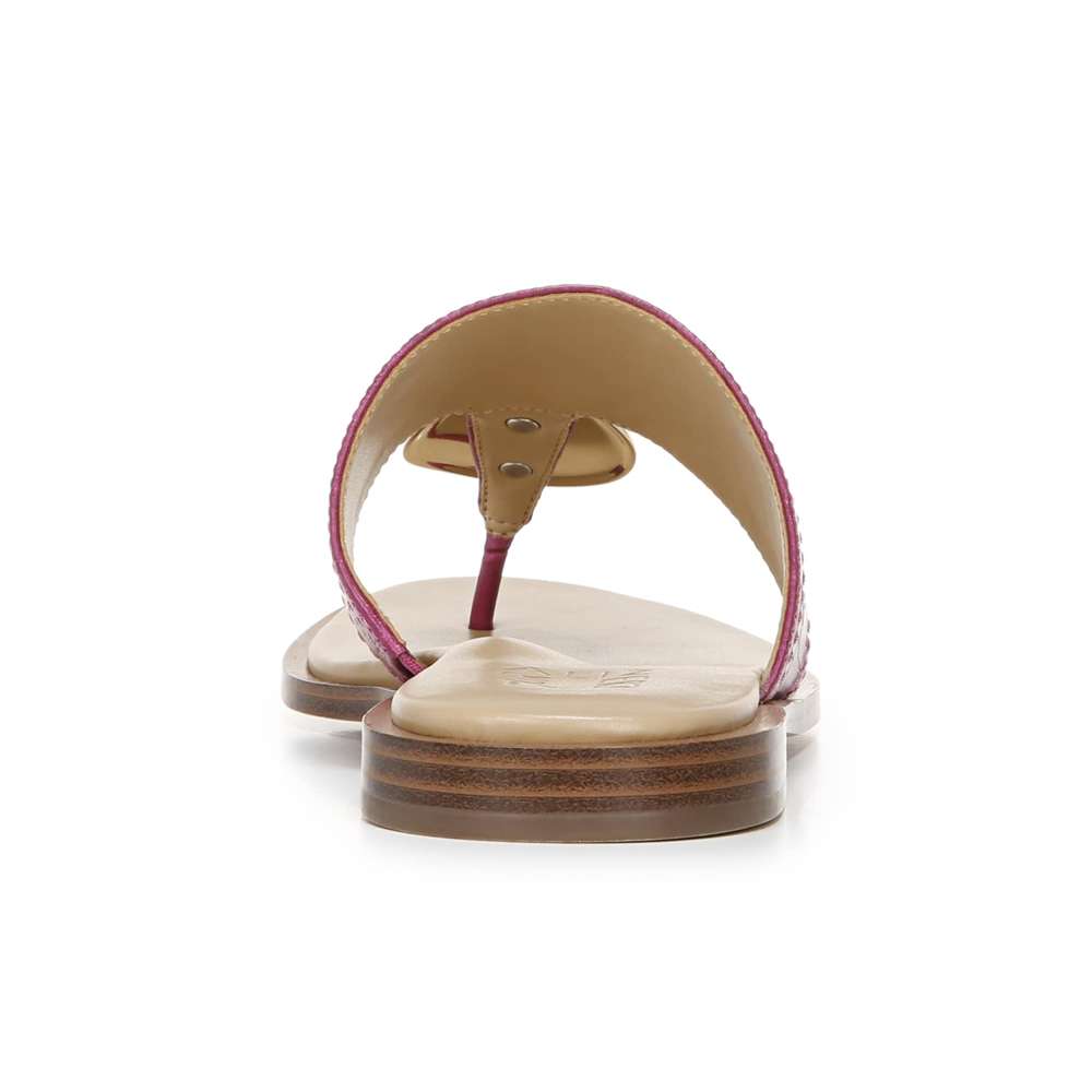 Frankie Toe Post Sandal - Hibiscus Croc