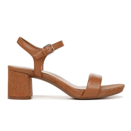 Izzy Heeled Sandal - English Tea