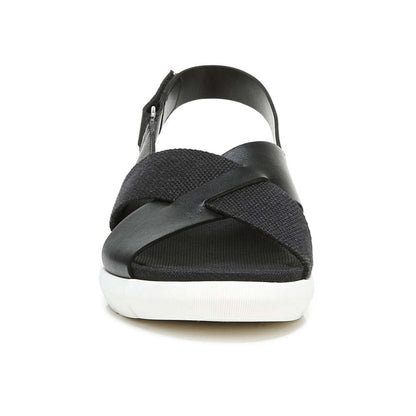 Lilac Backstrap Sandal - Black