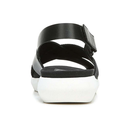 Lilac Backstrap Sandal - Black