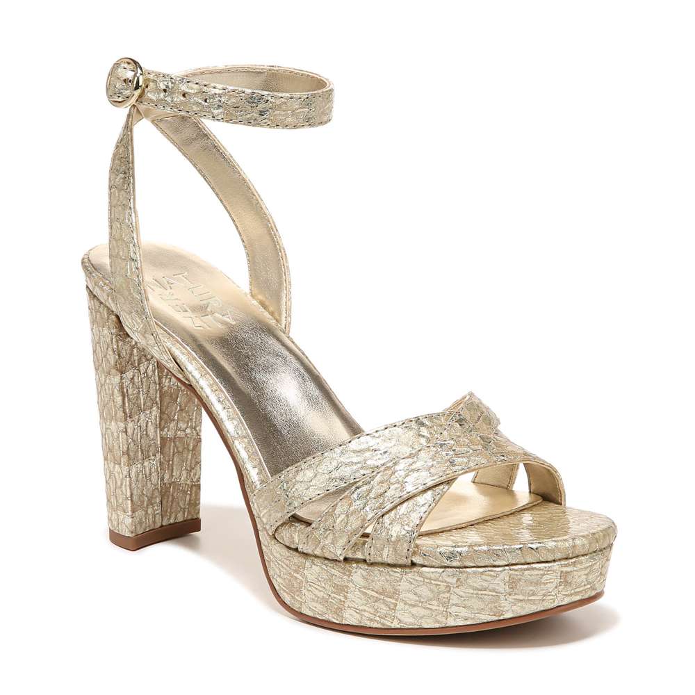 Mallory Dress Sandal - Gold Metallic