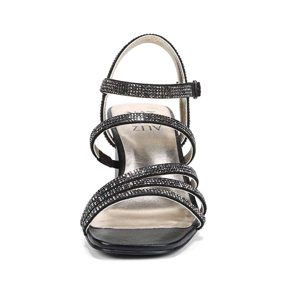 Niko Dress Sandal - Black Sparkle