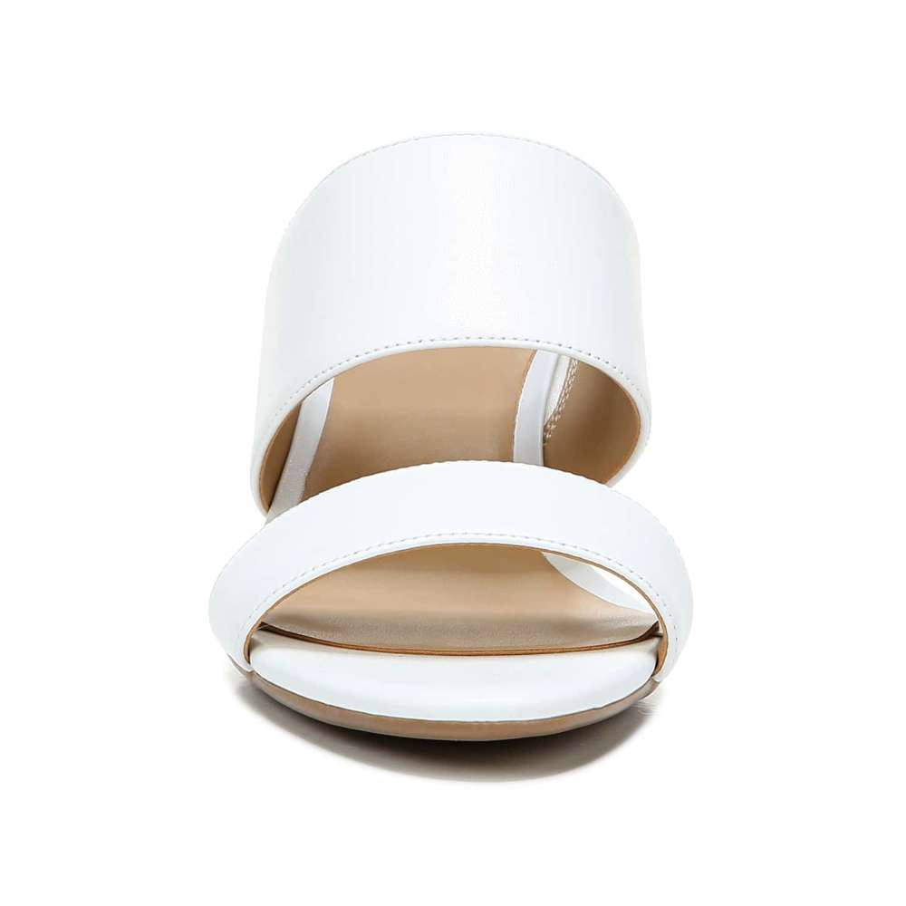 Tibby Mule Sandal - White