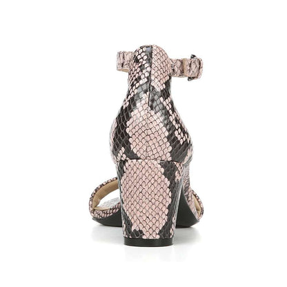 Vera Dress Sandal - Rose Snake
