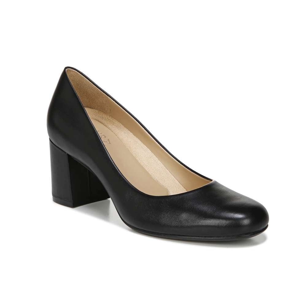 Whitney Block Heel - Black