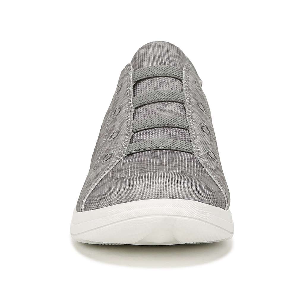 Golden Knit Slip-On Sneaker - Silver Smoke