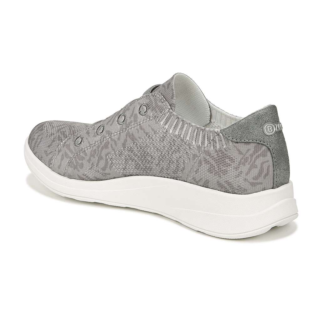 Golden Knit Slip-On Sneaker - Silver Smoke