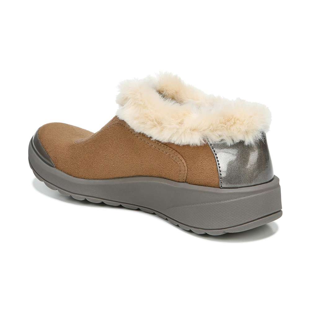 Golden Zip Bootie - Toffee