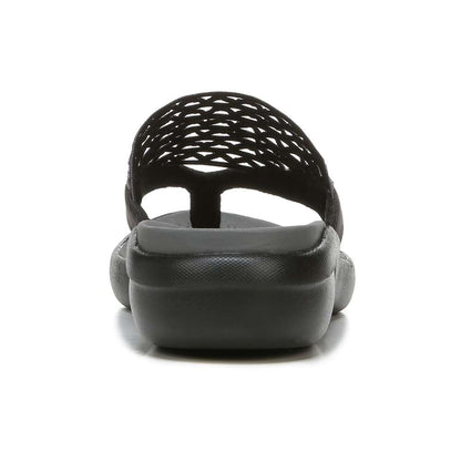 Cabana Flip-Flop Sandal - Black Fabric