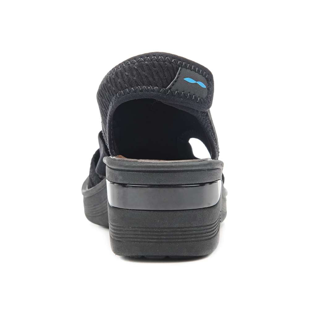 Dream Wedge Sandal - Black