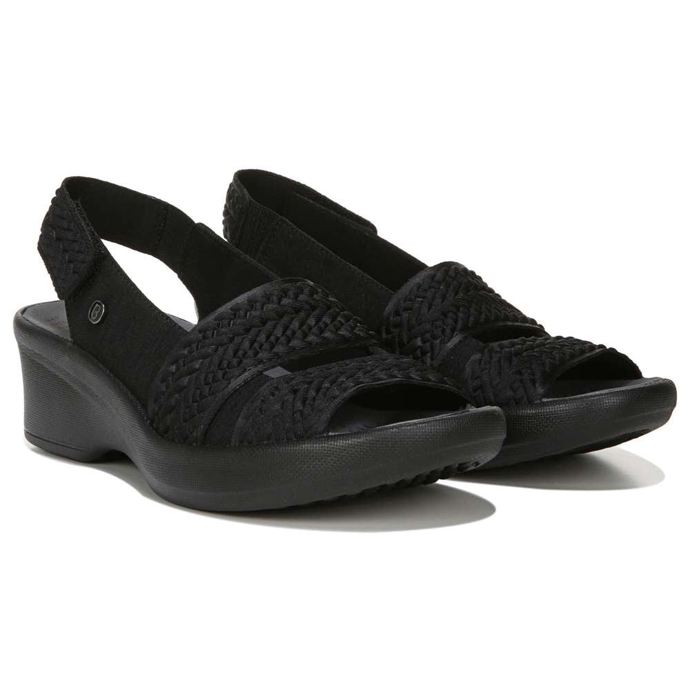 Fiona Slingback Sandal - Black
