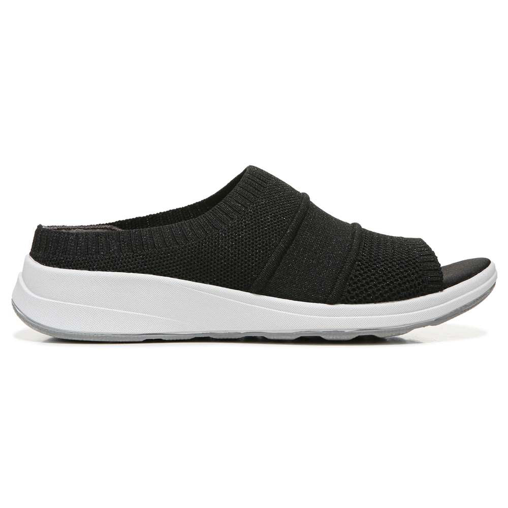 Iconic Slide - Black Metallic