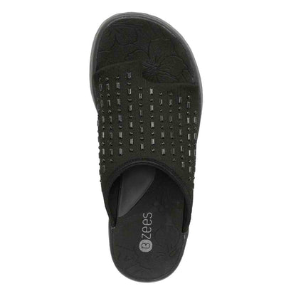 Jellybean Wedge Sandal - Black