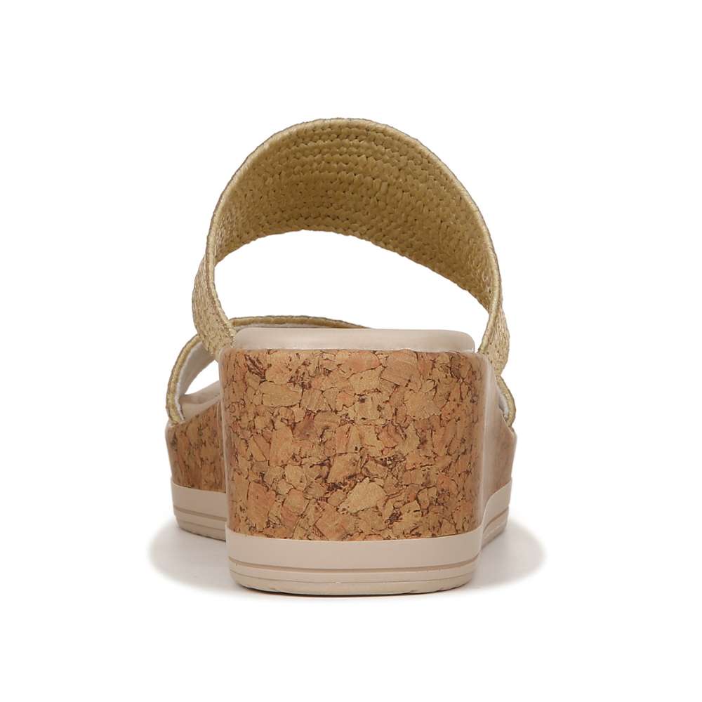 Resort Wedge - Gold Stretch